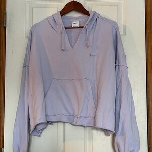 Nike Women's Light Purple Hoodie